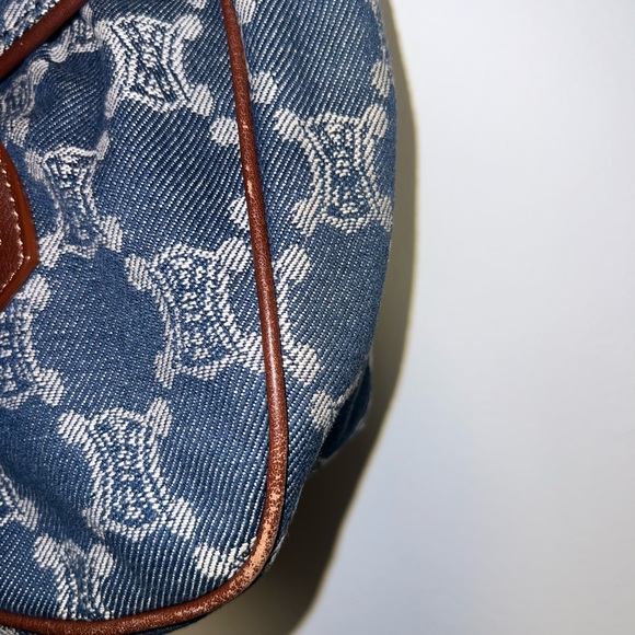 Celine Macadam Printed Denim Bag - Picture 5 of 15